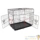 Cage Caisse de transport S pliable en métal pour petits animaux