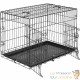 Cage Caisse de transport XL pliable en métal pour petits animaux