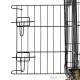 Cage Caisse de transport XL pliable en métal pour petits animaux