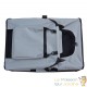 Sac de transport pliable M pour chiens 60x42x44cm Gris