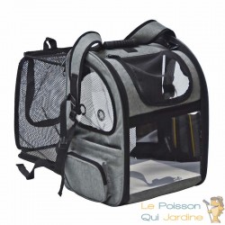 Sac à dos de transport pliable extensible pour chiens, chat 6 kg max