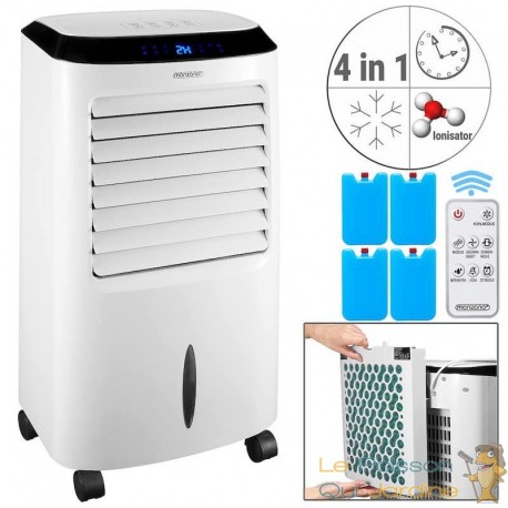 Rafraîchisseur d'air + télécommande 10L - 75W : Profitez d'une fraîcheur mobile