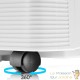 Climatiseur d'air + télécommande 360 m3 Contrôle par appli et Alexa : Profitez d'une fraîcheur mobile