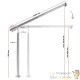 Rambarde 100 cm En Acier Inoxydable. Main courante fixation murale