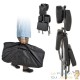 Chaise de massage noire rembourrée avec sac de transport inclus