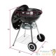 Barbecue charbon classique sur roues Ø 41,5 cm