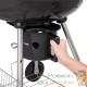 Barbecue rond classique noir 68x58x90cm