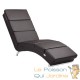 Fauteuil Ergonomique Simili Cuir Marron. Idéale pour la relaxation et le bien-être