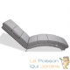 Fauteuil Ergonomique Tissu gris. Idéale pour la relaxation et le bien-être