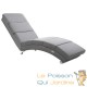 Fauteuil Ergonomique Tissu gris. Idéale pour la relaxation et le bien-être