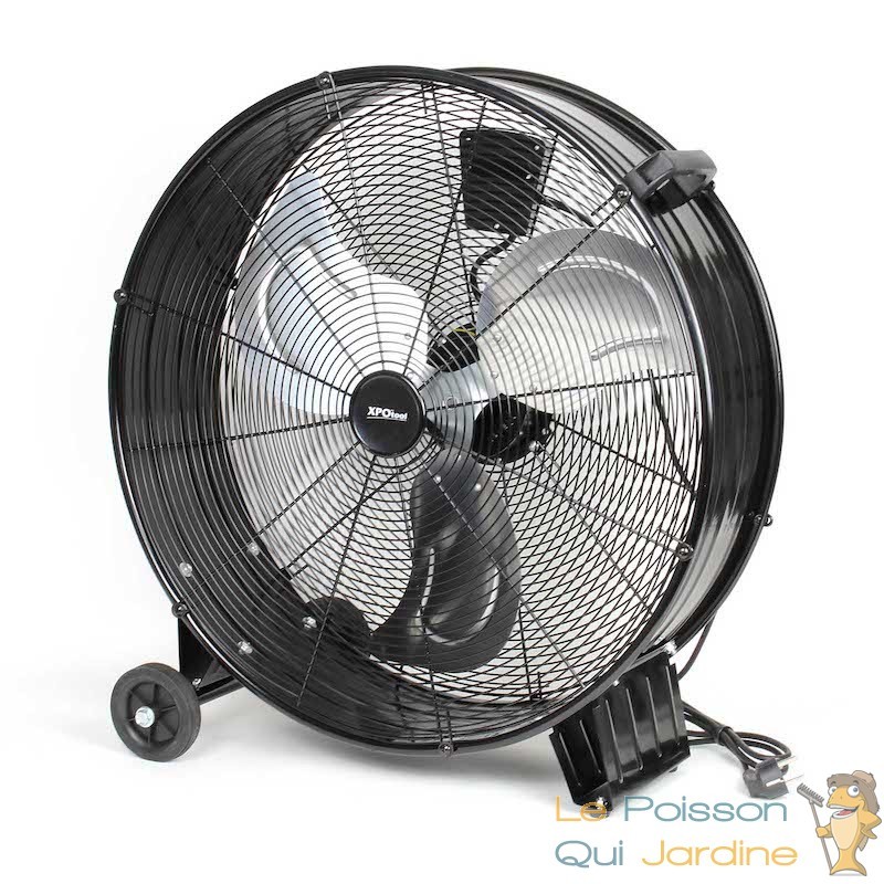 Ventilateur de Sol 90cm 360W : Circulation d'Air, Refroidissement et  Efficacité - Le Poisson Qui Jardine