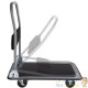 Chariot Pliable NOIR, Charge Maximale De 150 kg Avec Roulettes