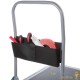 Chariot Pliable NOIR, Charge Maximale De 150 kg Avec Roulettes