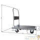 Chariot Pliable NOIR, Charge Maximale De 300 kg Avec Roulettes