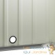 Cabane, garage moderne robot tondeuse. En metal gris 100 X 86 X 63