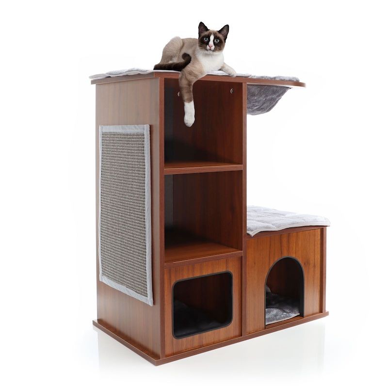 La Cabane de Jeu Design pour Chats : Un Paradis Élégant pour Vos Félins !