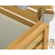 Panier À Linge coffre Meuble Bambou, 61 cm de haut et 62 litres environ