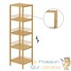 Étagère salle de bain avec 5 niveaux Bambou 140 cm de hat