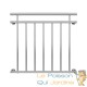 Balustrade de balcon, 100 cm X 90 cm en inox