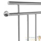 Balustrade de balcon, 128 cm X 90 cm en inox modèle 2