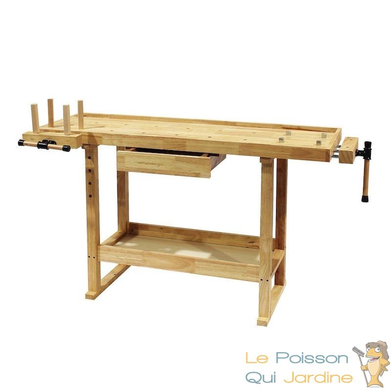 Établi pliable banc travail de serrage plan de table 75 cm