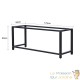 Chassis Établi robuste 175 X 50 X 80 : Idéal pour vos travaux de bricolage et emballages
