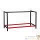 Chassis Établi Noir et Rouge 150 X 57 X 81 : Idéal pour vos travaux de bricolage et emballages