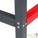 Chassis Établi Noir et Rouge 175 X 57 X 81 : Idéal pour vos travaux de bricolage et emballages