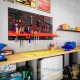 Panneau mural, porte outils rangement, 54 pièces