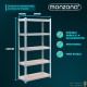 Lot de 10 Étagères Modulables à Charge Lourde : 180 X 90 X 40 cm Robuste et Polyvalente, 875 kg