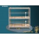 Rack Rangement Pneus Étagère Pour 8 Pneus 180 X120 X 40 cm - Charge 795 kg - En Acier