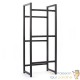 Étagère de Rangement Pratique (47 x 31 x 116 cm) pour Caisses de Boissons et Rangement Divers