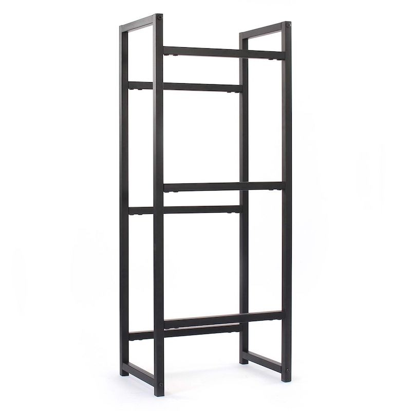 Étagère de Rangement Pratique (47 x 31 x 116 cm) pour Caisses de Boissons et Rangement Divers