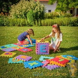 Tapis Puzzle en Mousse - Créez Votre Espace de Jeu Modulable 86 pièces