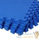 Tapis Sport & Jeu en Mousse Bleu - 16 Pièces 45 X 45 cm