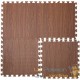 Tapis Sport & Jeu en Mousse aspect bois - 8 Pièces 45 X 45 cm