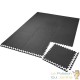 Tapis Sport & Jeu en Mousse Noire - 12 Pièces 62 X 62 cm + bord de finition