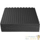 Tapis Sport & Jeu en Mousse Noire - 12 Pièces 62 X 62 cm + bord de finition