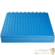 Tapis Sport & Jeu en Mousse Bleu - 8 Pièces 62 X 62 cm + bord de finition