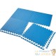 Tapis Sport & Jeu en Mousse Bleu - 8 Pièces 62 X 62 cm + bord de finition