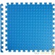 Tapis Sport & Jeu en Mousse Bleu - 12 Pièces 62 X 62 cm + bord de finition