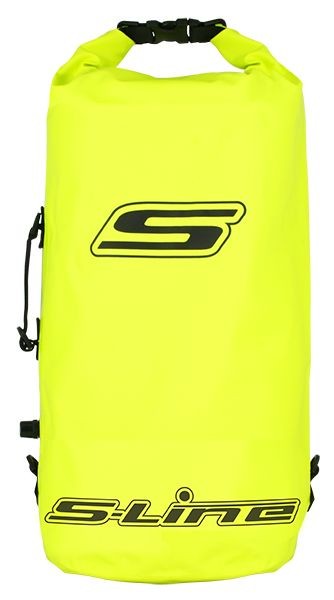 Sac À Dos Moto étanche 25l Jaune fluo + option gonflage protection de vos affaires