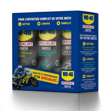 Pack entretien complet de votre moto par WD-40