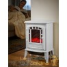 Cheminée chauffage électrique 2000W Blanche 1 Porte Superbe design
