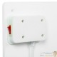 Lot de 2 : Convecteur Panneau Chauffage électrique 60X60 cm mural 425W