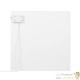 Lot de 2 : Convecteur Panneau Chauffage électrique 60X60 cm mural 425W