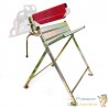 Chevalet De Sciage Tronçonnage avec guide Pour Bûches, 4 Pieds, Stable