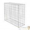 Gabion En Métal Galvanisé, Robuste, Résistant, 100 x 80 x 30 cm