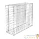 Gabion En Métal Galvanisé, Robuste, Résistant, 100 x 80 x 30 cm