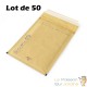 Lot de 50 Enveloppes Matelassées 180 x 260 mm (intérieur )